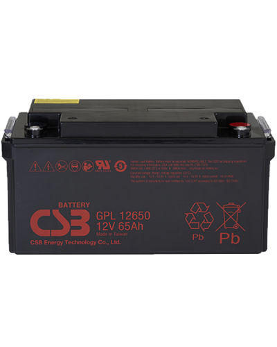 CSB GPL 12650. Аккумулятор герметичный свинцово-кислотный. CSB в Раменском