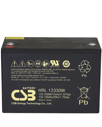 CSB HRL 12330W. Аккумулятор герметичный свинцово-кислотный. CSB в Раменском