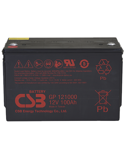 CSB GP 121000. Аккумулятор герметичный свинцово-кислотный. CSB в Раменском