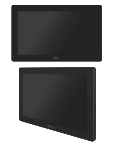 CTV-IM1030W Cloud 10 B (чёрный). Монитор домофона цветной. CTV в Раменском