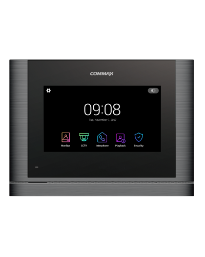 CDV-704MF/VZ (темное серебро). Монитор видеодомофона цветной. Commax в Раменском
