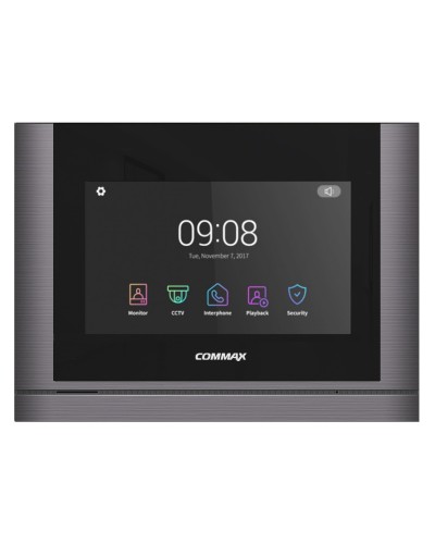 CDV-1024MA/VZ (темное серебро). Монитор видеодомофона цветной. Commax в Раменском