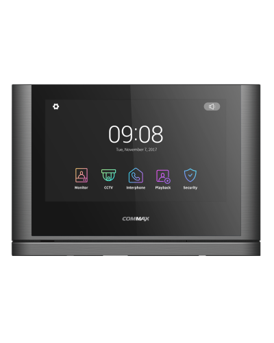 CDV-1024MA (светлое серебро) Black Smog. Монитор видеодомофона цветной. Commax в Раменском