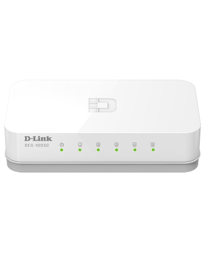 DES-1005C/B1A. Коммутатор с 5 портами 10/100Base-TX. D-Link в Раменском