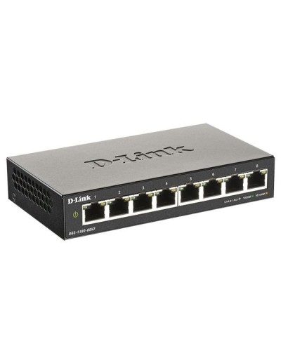 DGS-1100-08V2/A1A. Коммутатор. D-Link в Раменском