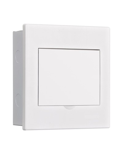 Корпус ЩРВ-М 6 модулей IP41 встраиваемый белая дверь (31101DEK). Корпус пластиковый. DEKraft в Раменском