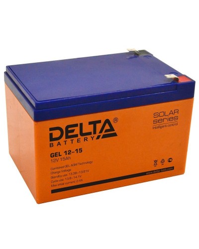Delta GEL 12-15. Аккумулятор герметичный свинцово-кислотный. Delta в Раменском
