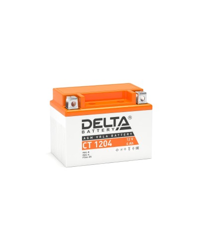 Delta CT 1204. Аккумулятор герметичный свинцово-кислотный стартерный. Delta в Раменском