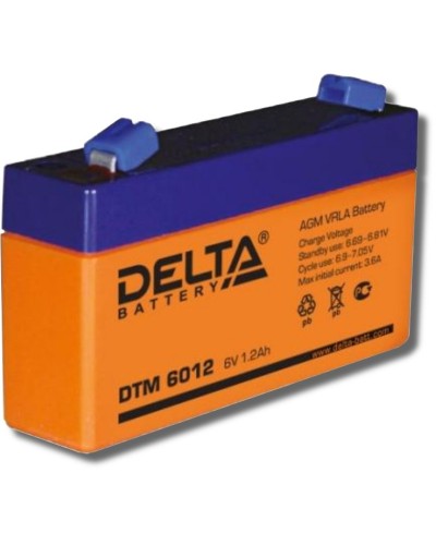 Delta DTM 6012. Аккумулятор герметичный свинцово-кислотный. Delta в Раменском