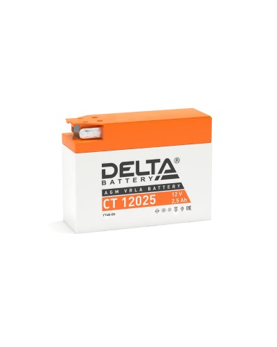 Delta CT 12025. Аккумулятор герметичный свинцово-кислотный стартерный. Delta в Раменском