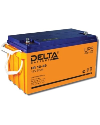 Delta HR 12-65. Аккумулятор герметичный свинцово-кислотный. Delta в Раменском
