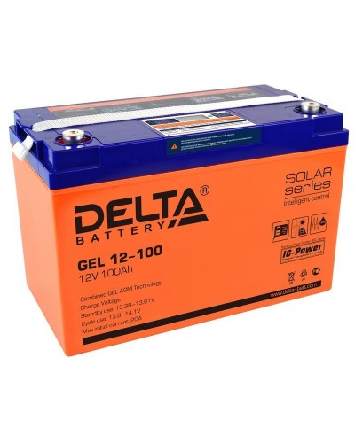 Delta GEL 12-100. Аккумулятор герметичный свинцово-кислотный. Delta в Раменском