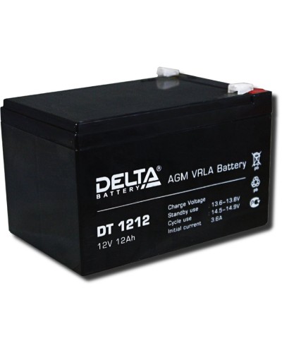 Delta DT 1212. Аккумулятор герметичный свинцово-кислотный. Delta в Раменском