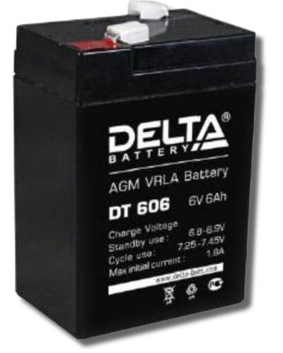 Delta DT 606. Аккумулятор герметичный свинцово-кислотный. Delta в Раменском