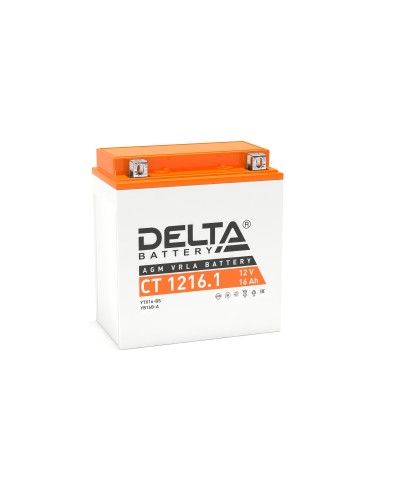 Delta CT 1216.1. Аккумулятор герметичный свинцово-кислотный стартерный. Delta в Раменском