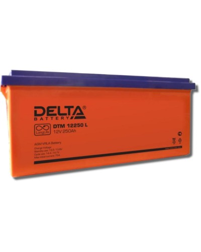 Delta DTM 12250 L. Аккумулятор герметичный свинцово-кислотный. Delta в Раменском