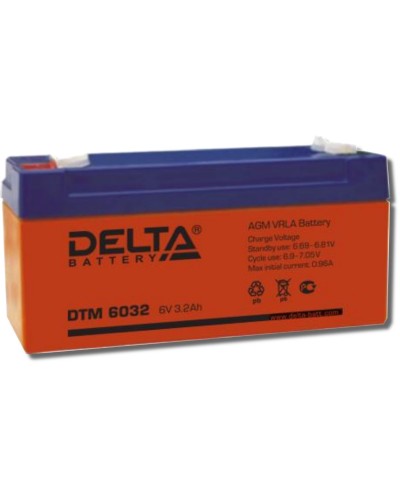 Delta DTM 6032. Аккумулятор герметичный свинцово-кислотный. Delta в Раменском
