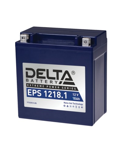 Delta EPS 1218.1. Аккумулятор герметичный свинцово-кислотный стартерный. Delta в Раменском