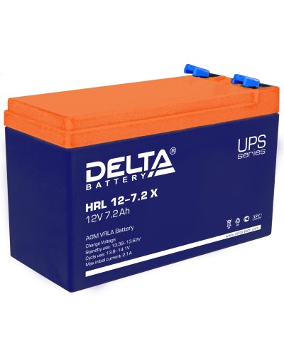 Delta HRL 12-7.2 X. Аккумулятор герметичный свинцово-кислотный. Delta в Раменском