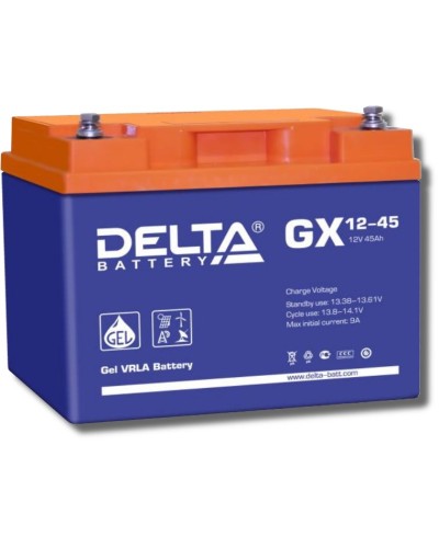 Delta GX 12-45. Аккумулятор герметичный свинцово-кислотный. Delta в Раменском