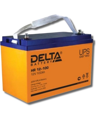 Delta HR 12-100. Аккумулятор герметичный свинцово-кислотный. Delta в Раменском