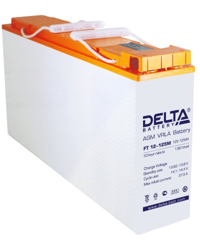 Delta FT 12-125 M. Аккумулятор герметичный свинцово-кислотный. Delta в Раменском