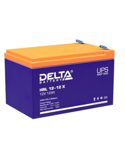 Delta HRL 12-12 X. Аккумулятор герметичный свинцово-кислотный. Delta в Раменском