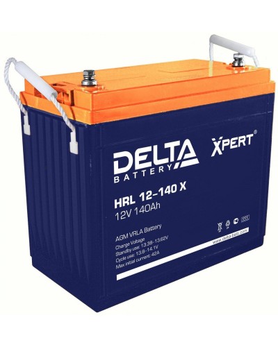 Delta HRL 12-140 X. Аккумулятор герметичный свинцово-кислотный. Delta в Раменском