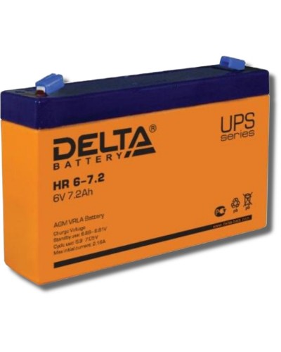 Delta HR 6-7.2. Аккумулятор герметичный свинцово-кислотный. Delta в Раменском