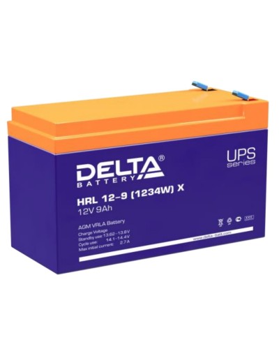 Delta HRL 12-9 X (1234W). Аккумулятор герметичный свинцово-кислотный. Delta в Раменском