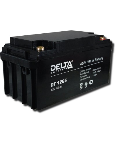 Delta DT 1265. Аккумулятор герметичный свинцово-кислотный. Delta в Раменском