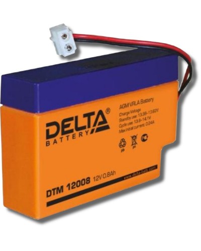 Delta DTM 12008. Аккумулятор герметичный свинцово-кислотный. Delta в Раменском