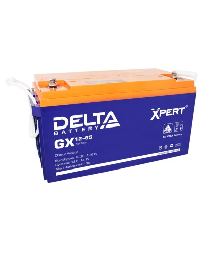 Delta GX 12-65. Аккумулятор герметичный свинцово-кислотный. Delta в Раменском
