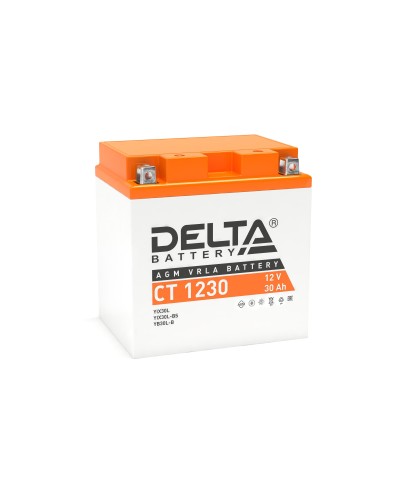 Delta CT 1230. Аккумулятор герметичный свинцово-кислотный стартерный. Delta в Раменском