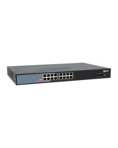 TSX-U-2GX/SFP-16GTP-R. Промышленный неуправляемый коммутатор. EKF в Раменском