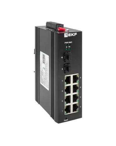 TSX-ML2-2GX/SFP-8GT. Промышленный управляемый коммутатор. EKF в Раменском
