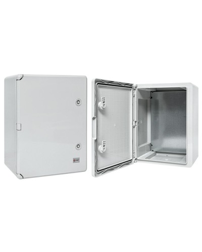 Бокс пластиковый с монтажной платой 400х300х220 IP65 PROxima (PB65MP004). Бокс пластиковый антивандальный. EKF в Раменском