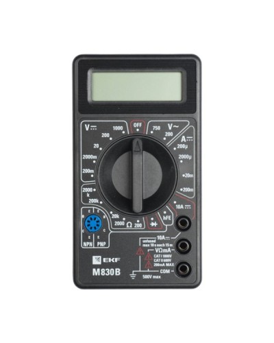 Мультиметр цифровой M830B Master (In-180701-bm830B). Мультиметр цифровой. EKF в Раменском