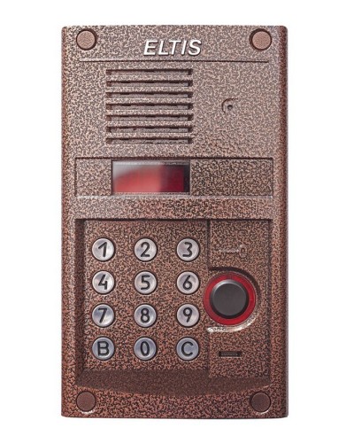 DP400-RDC24 (медь). Блок вызова домофона. ELTIS в Раменском