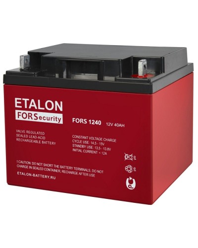 ETALON FORS 1240. Аккумулятор герметичный свинцово-кислотный. ETALON в Раменском