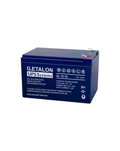 G.ETALON GL 12-12. Аккумулятор герметичный свинцово-кислотный. ETALON в Раменском