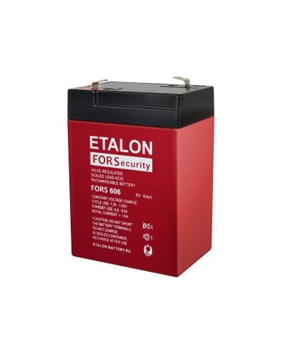 ETALON FORS 606. Аккумулятор герметичный свинцово-кислотный. ETALON в Раменском