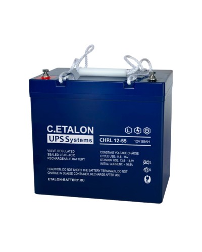 C.ETALON CHRL 12-55. Аккумулятор герметичный свинцово-кислотный. ETALON в Раменском