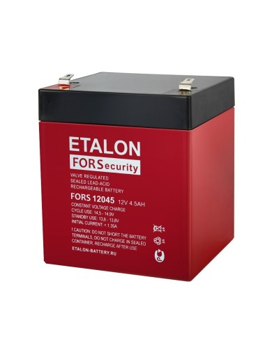 ETALON FORS 12045. Аккумулятор герметичный свинцово-кислотный. ETALON в Раменском