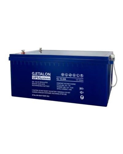 G.ETALON GL 12-200. Аккумулятор герметичный свинцово-кислотный. ETALON в Раменском