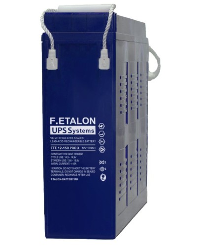 F.ETALON FTE 12-150 PRO X. Аккумулятор герметичный свинцово-кислотный. ETALON в Раменском
