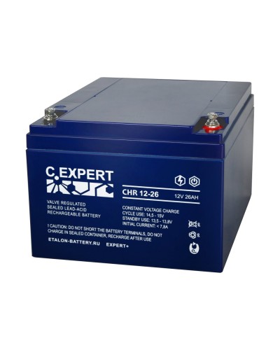 C.EXPERT CHR 12-26. Аккумулятор герметичный свинцово-кислотный. EXPERT в Раменском