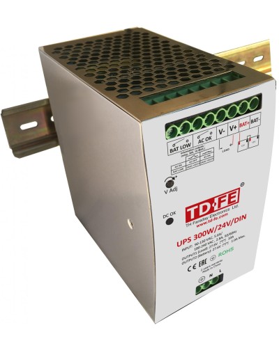 UPS 300W/24V/DIN. Источник вторичного электропитания резервированный. FARADAY в Раменском