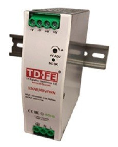 120W/48V/DIN. Блок питания. FARADAY в Раменском