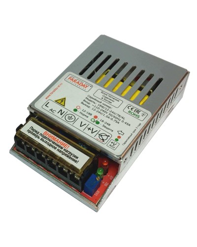 18W/12-24V/78AL. Импульсный блок питания. FARADAY в Раменском